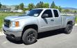 2012 Silver /Black GMC Sierra 2500HD SLE Ext. Cab 4WD (1GT220CG5CZ) with an 6.0L V8 OHV 16V FFV engine, 6-Speed Automatic transmission, located at 450 N Russell, Missoula, MT, 59801, (406) 543-6600, 46.874496, -114.017433 - Very Clean 3/4 Ton 4WD Truck. Beefy 6.0L v8 Engine. 6 Speed Automatic Transmission. Built in Electric Brake. Air. Cruise. Tilt. AM FM CD Player. Aftermarket Wheels. - Photo#7