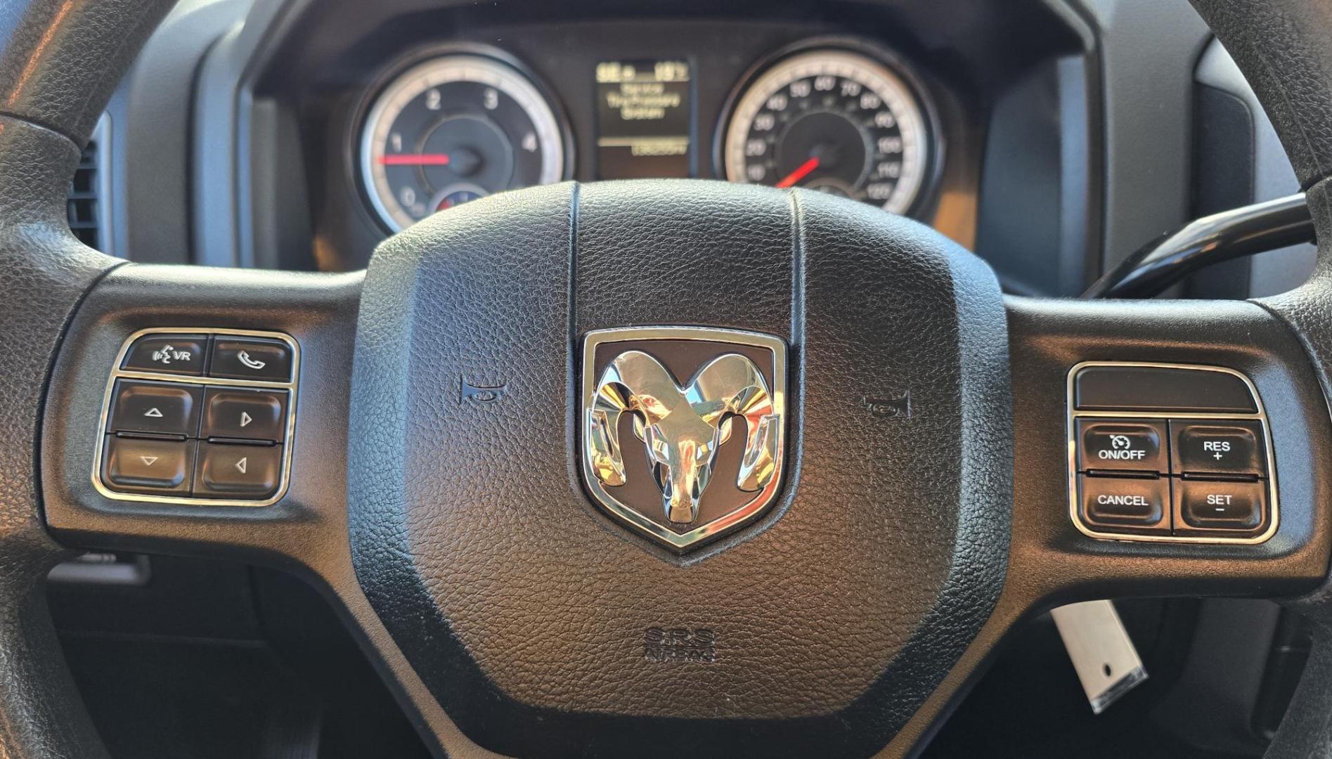 2018 White /Black RAM 3500 Tradesman Crew Cab 4WD (3C63R3CL3JG) with an 6.7L L6 OHV 24V TURBO DIESEL engine, 6A transmission, located at 450 N Russell, Missoula, MT, 59801, (406) 543-6600, 46.874496, -114.017433 - Beefy One Ton 4WD with 6.7L Cummins Diesel Engine. 6 Speed Manual Transmission. Bluetooth. Backup Camera. Grill Guard. Running Boards. Air. Cruise. Tilt. New Tires. Towing. Power Windows and Locks. One Owner with Clean Carfax. - Photo#15