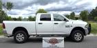 2018 White /Black RAM 3500 Tradesman Crew Cab 4WD (3C63R3CL3JG) with an 6.7L L6 OHV 24V TURBO DIESEL engine, 6A transmission, located at 450 N Russell, Missoula, MT, 59801, (406) 543-6600, 46.874496, -114.017433 - Photo#1