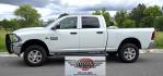 2018 White /Black RAM 3500 Tradesman Crew Cab 4WD (3C63R3CL3JG) with an 6.7L L6 OHV 24V TURBO DIESEL engine, 6A transmission, located at 450 N Russell, Missoula, MT, 59801, (406) 543-6600, 46.874496, -114.017433 - Photo#0