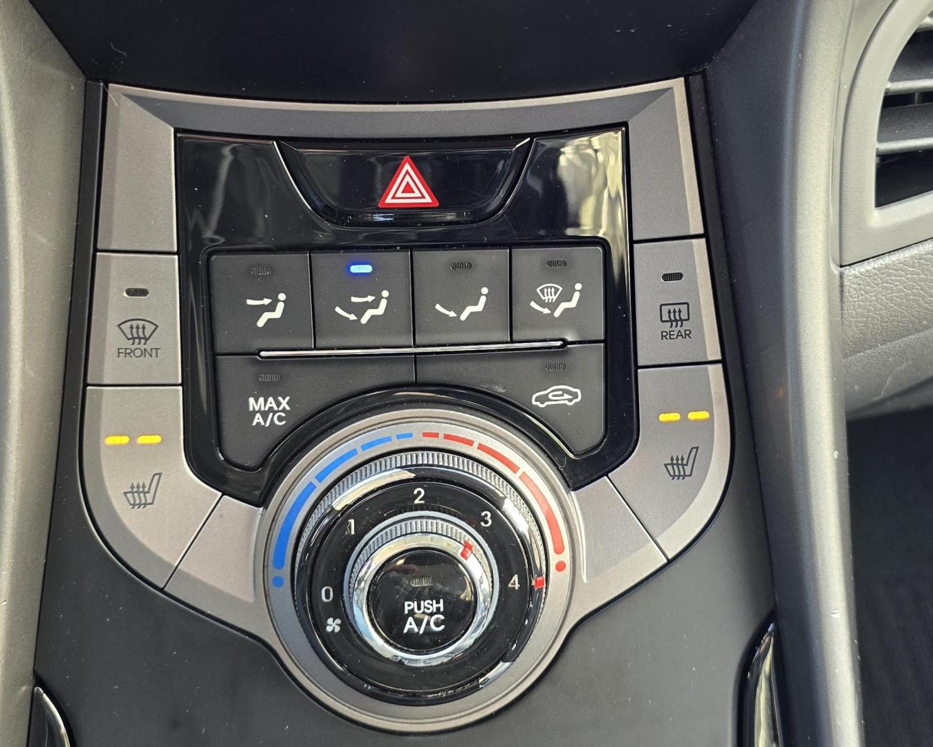 2013 Grey /Gray Hyundai Elantra GLS A/T (KMHDH4AEXDU) with an 1.8L L4 DOHC 16V engine, 6-Speed Automatic transmission, located at 450 N Russell, Missoula, MT, 59801, (406) 543-6600, 46.874496, -114.017433 - Front Wheel Drive Sedan. Excellent Fuel Economy. 1.8L I4 Engine. Automatic Transmission. Air. Cruise. Tilt. Heated Seats. AM FM CD. Bluetooth Audio and Phone. New BF Goodrich Tires. - Photo#17