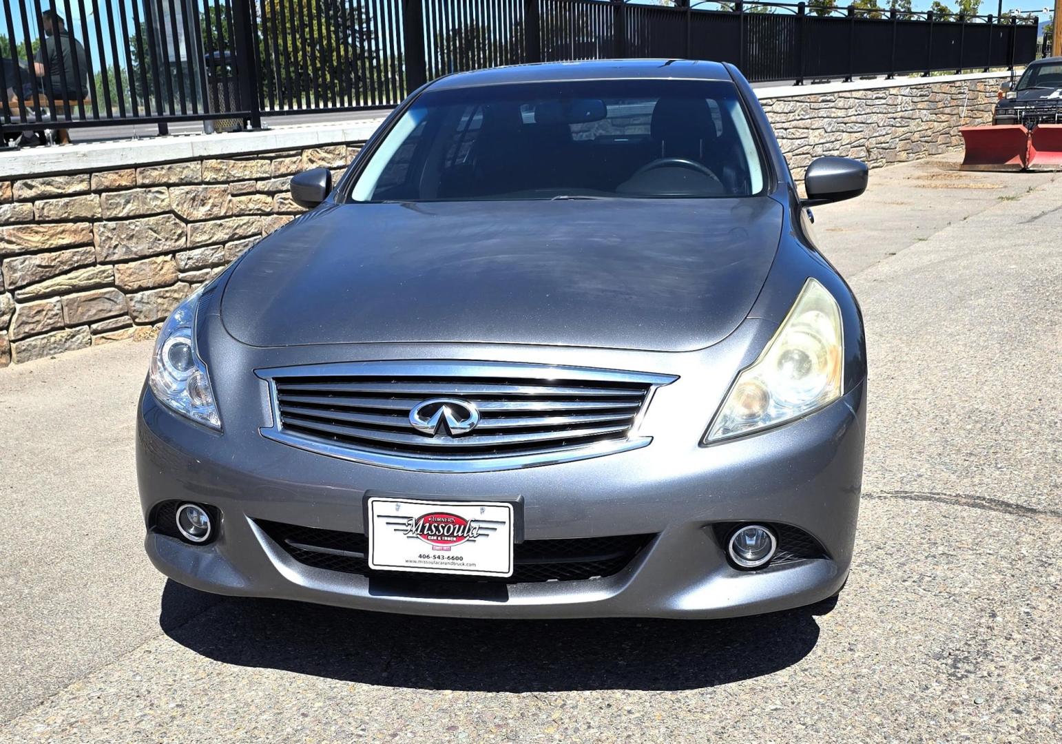 2012 Grey /Black Infiniti G Sedan 37x AWD (JN1CV6AR5CM) with an 3.7L V6 DOHC 24V engine, 5-Speed Automatic transmission, located at 450 N Russell, Missoula, MT, 59801, (406) 543-6600, 46.874496, -114.017433 - Photo#6