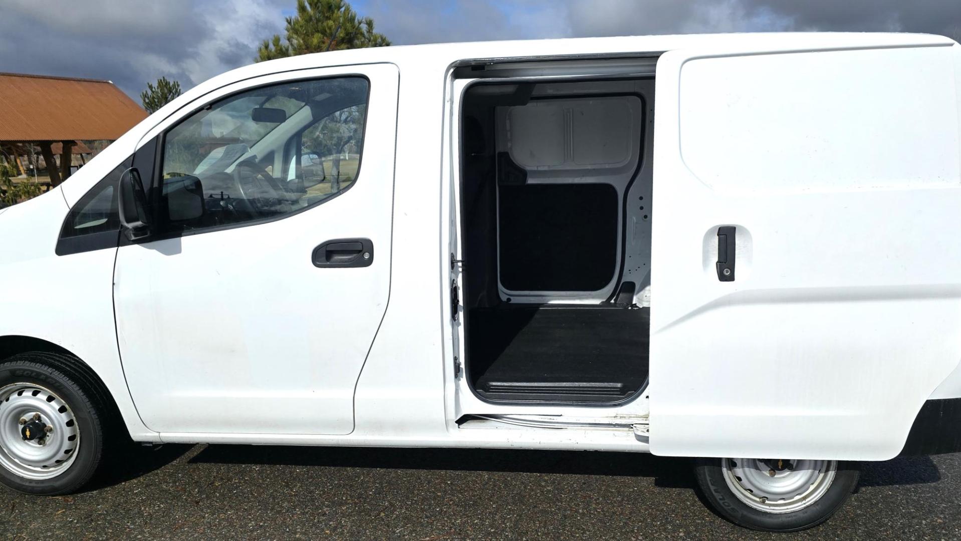 2017 White /Black Chevrolet City Express LS (3N63M0YN6HK) with an 2.0L L4 DOHC 16V engine, CVT transmission, located at 450 N Russell, Missoula, MT, 59801, (406) 543-6600, 46.874496, -114.017433 - Clean One Owner Express Van with only 83K Miles. 2.0L H4 Engine. Automatic Transmission. Air. Cruise. Tilt. AM FM Cd Player. Excellent Condition. Has some very light ghost prints front the previous owner's business decals. Would be great for a delivery service or a small contractor. - Photo#1