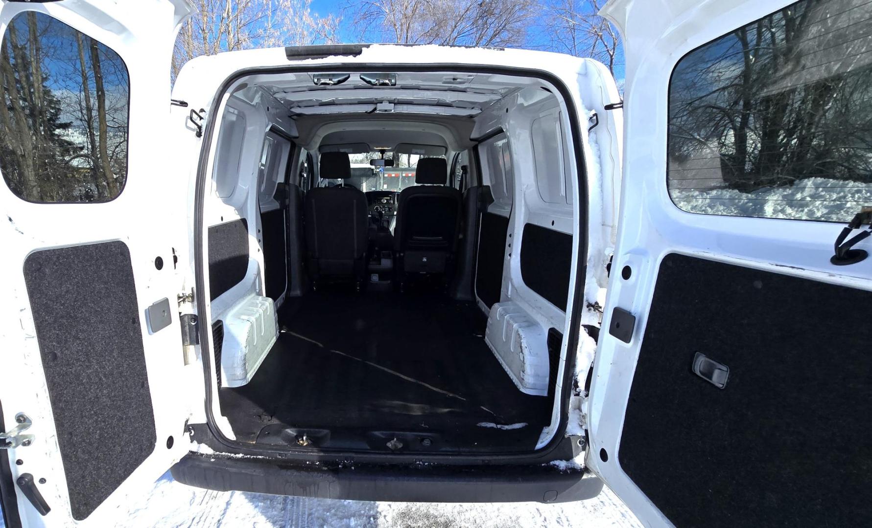 2017 White /Black Chevrolet City Express LS (3N63M0YN6HK) with an 2.0L L4 DOHC 16V engine, CVT transmission, located at 450 N Russell, Missoula, MT, 59801, (406) 543-6600, 46.874496, -114.017433 - Clean One Owner Express Van with only 83K Miles. 2.0L H4 Engine. Automatic Transmission. Air. Cruise. Tilt. AM FM Cd Player. Excellent Condition. Has some very light ghost prints front the previous owner's business decals. Would be great for a delivery service or a small contractor. - Photo#12