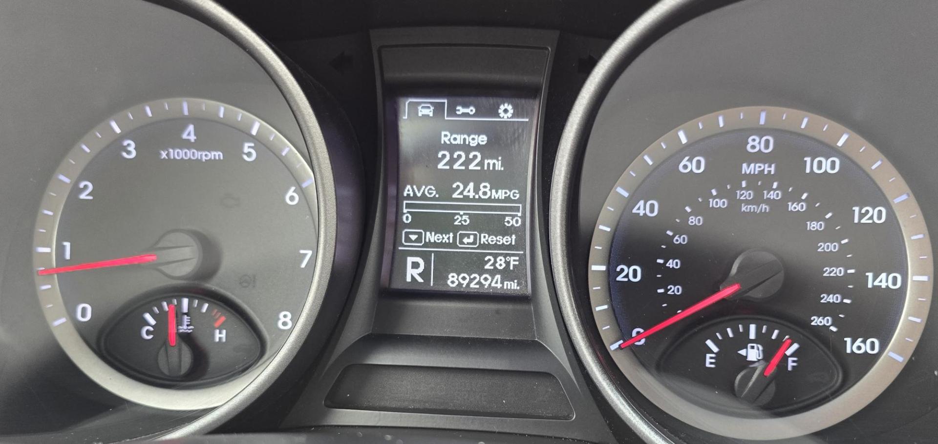 2016 Silver /Tan Hyundai Santa Fe Sport 2.4 AWD (5XYZUDLBXGG) with an 2.4L L4 DOHC 16V engine, 6-Speed Automatic transmission, located at 450 N Russell, Missoula, MT, 59801, (406) 543-6600, 46.874496, -114.017433 - Really Nice AWD SUV. One Owner. Only 89K Miles! 2.4L I4 Engine. Automatic Transmission. Air. Cruise. Tilt. New Tires. Power Drivers Seat. Heated Front Seats. Bluetooth Audio and Phone. AM FM XM CD. Backup Camera. - Photo#16
