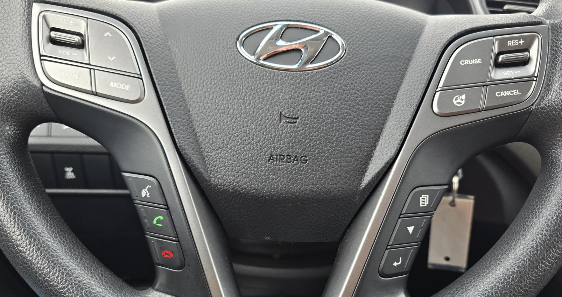 2016 Silver /Tan Hyundai Santa Fe Sport 2.4 AWD (5XYZUDLBXGG) with an 2.4L L4 DOHC 16V engine, 6-Speed Automatic transmission, located at 450 N Russell, Missoula, MT, 59801, (406) 543-6600, 46.874496, -114.017433 - Really Nice AWD SUV. One Owner. Only 89K Miles! 2.4L I4 Engine. Automatic Transmission. Air. Cruise. Tilt. New Tires. Power Drivers Seat. Heated Front Seats. Bluetooth Audio and Phone. AM FM XM CD. Backup Camera. - Photo#17