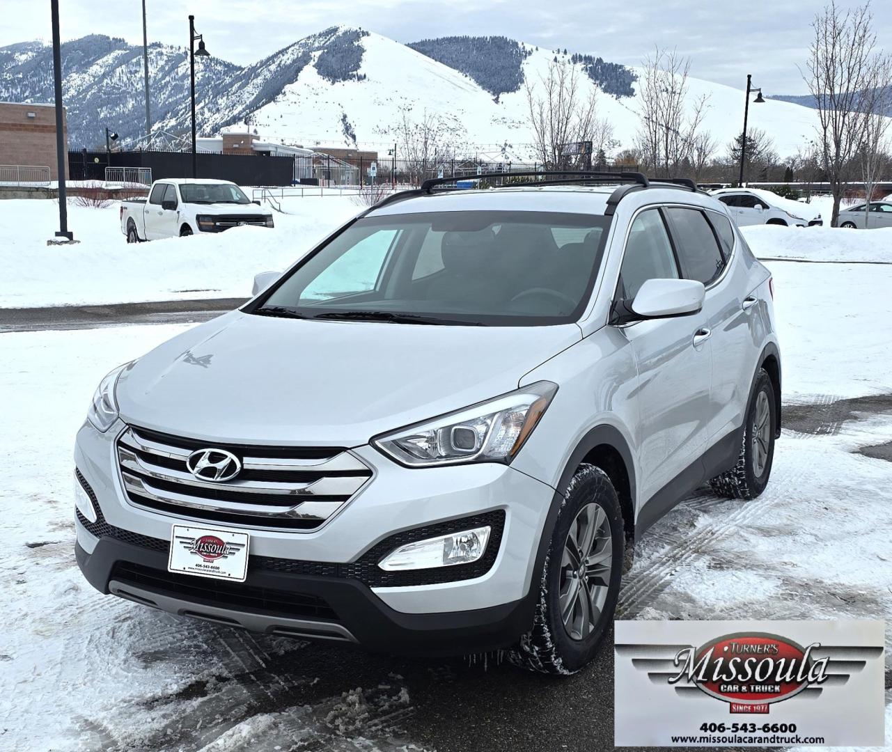 2016 Silver /Tan Hyundai Santa Fe Sport 2.4 AWD (5XYZUDLBXGG) with an 2.4L L4 DOHC 16V engine, 6-Speed Automatic transmission, located at 450 N Russell, Missoula, MT, 59801, (406) 543-6600, 46.874496, -114.017433 - Really Nice AWD SUV. One Owner. Only 89K Miles! 2.4L I4 Engine. Automatic Transmission. Air. Cruise. Tilt. New Tires. Power Drivers Seat. Heated Front Seats. Bluetooth Audio and Phone. AM FM XM CD. Backup Camera. - Photo#4