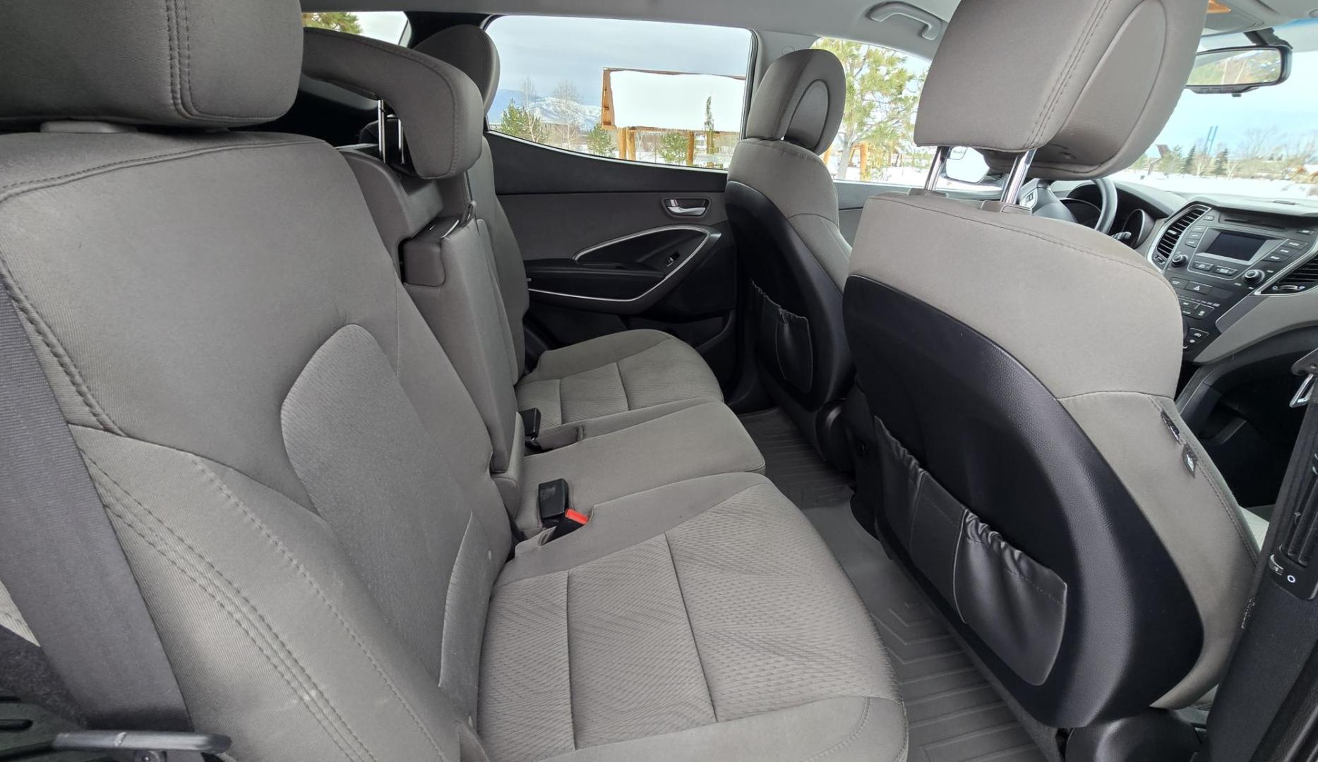 2016 Silver /Tan Hyundai Santa Fe Sport 2.4 AWD (5XYZUDLBXGG) with an 2.4L L4 DOHC 16V engine, 6-Speed Automatic transmission, located at 450 N Russell, Missoula, MT, 59801, (406) 543-6600, 46.874496, -114.017433 - Really Nice AWD SUV. One Owner. Only 89K Miles! 2.4L I4 Engine. Automatic Transmission. Air. Cruise. Tilt. New Tires. Power Drivers Seat. Heated Front Seats. Bluetooth Audio and Phone. AM FM XM CD. Backup Camera. - Photo#9