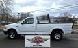 2003 White /Black Ford F-150 XL 4WD (2FTRF18L73C) with an 5.4L V8 SOHC 16V engine, Automatic transmission, located at 450 N Russell, Missoula, MT, 59801, (406) 543-6600, 46.874496, -114.017433 - Single Cab Long Box. 5.4L V8. Automatic Transmission. 4WD. Lot's of miles but runs great. Power Drivers Seat. Air. Cruise. Power Windows and Locks. Aftermarket Bluetooth. Nice tool box. New Tires. Because of the age, financing through our lenders is not available. - Photo#0