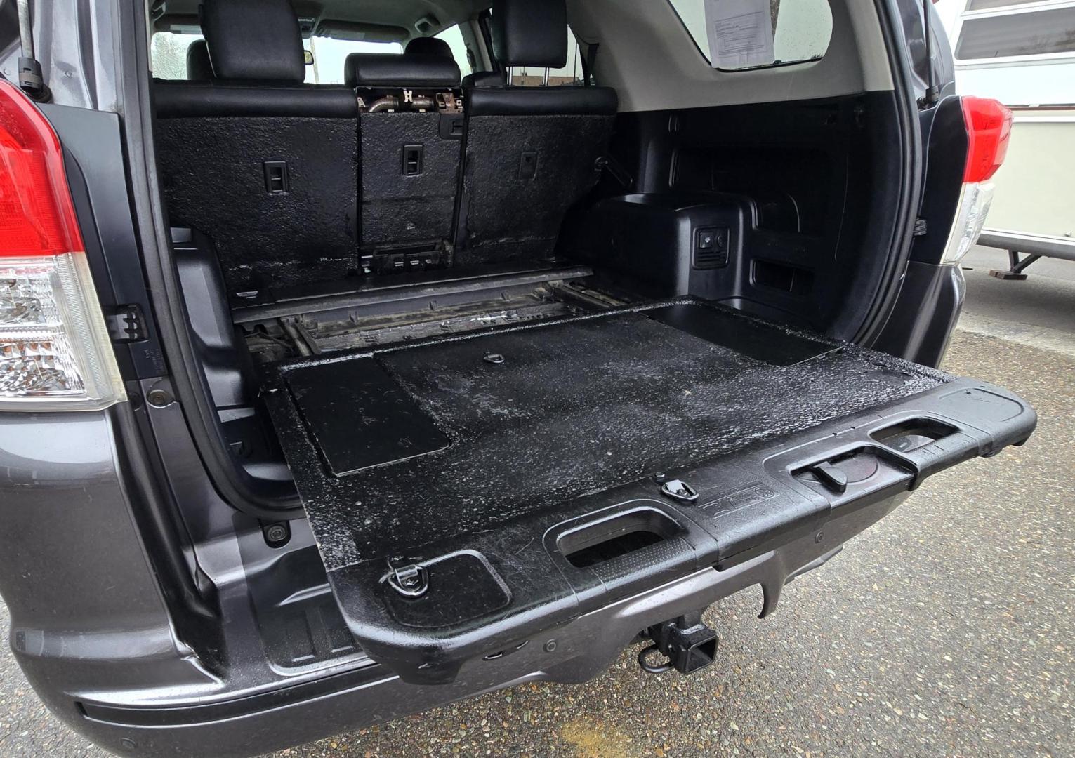2011 Grey /Black Toyota 4Runner Limited 4WD V6 (JTEBU5JR9B5) with an 4.0L V6 DOHC 24V engine, 5-Speed Automatic transmission, located at 450 N Russell, Missoula, MT, 59801, (406) 543-6600, 46.874496, -114.017433 - Ready for Off-Road 4Runner with Upgraded Suspension. 4WD. 4.0L V6 Engine. Leather Heated Seats. Heavy Duty Rood Rack. Running Boards. Light Bars. Bluetooth. Sliding Heavy Duty Tray out the back. Towing. - Photo#17