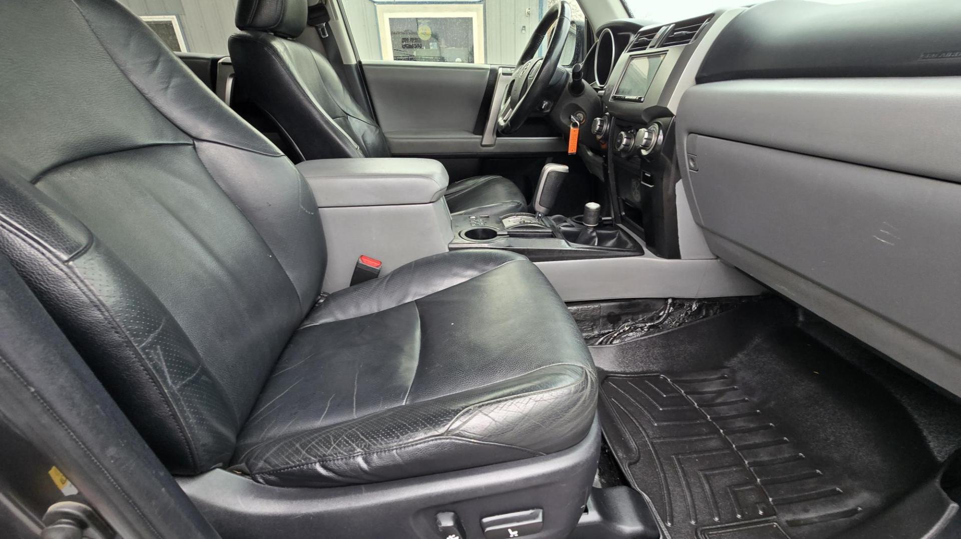 2011 Grey /Black Toyota 4Runner Limited 4WD V6 (JTEBU5JR9B5) with an 4.0L V6 DOHC 24V engine, 5-Speed Automatic transmission, located at 450 N Russell, Missoula, MT, 59801, (406) 543-6600, 46.874496, -114.017433 - Ready for Off-Road 4Runner with Upgraded Suspension. 4WD. 4.0L V6 Engine. Leather Heated Seats. Heavy Duty Rood Rack. Running Boards. Light Bars. Bluetooth. Sliding Heavy Duty Tray out the back. Towing. - Photo#18