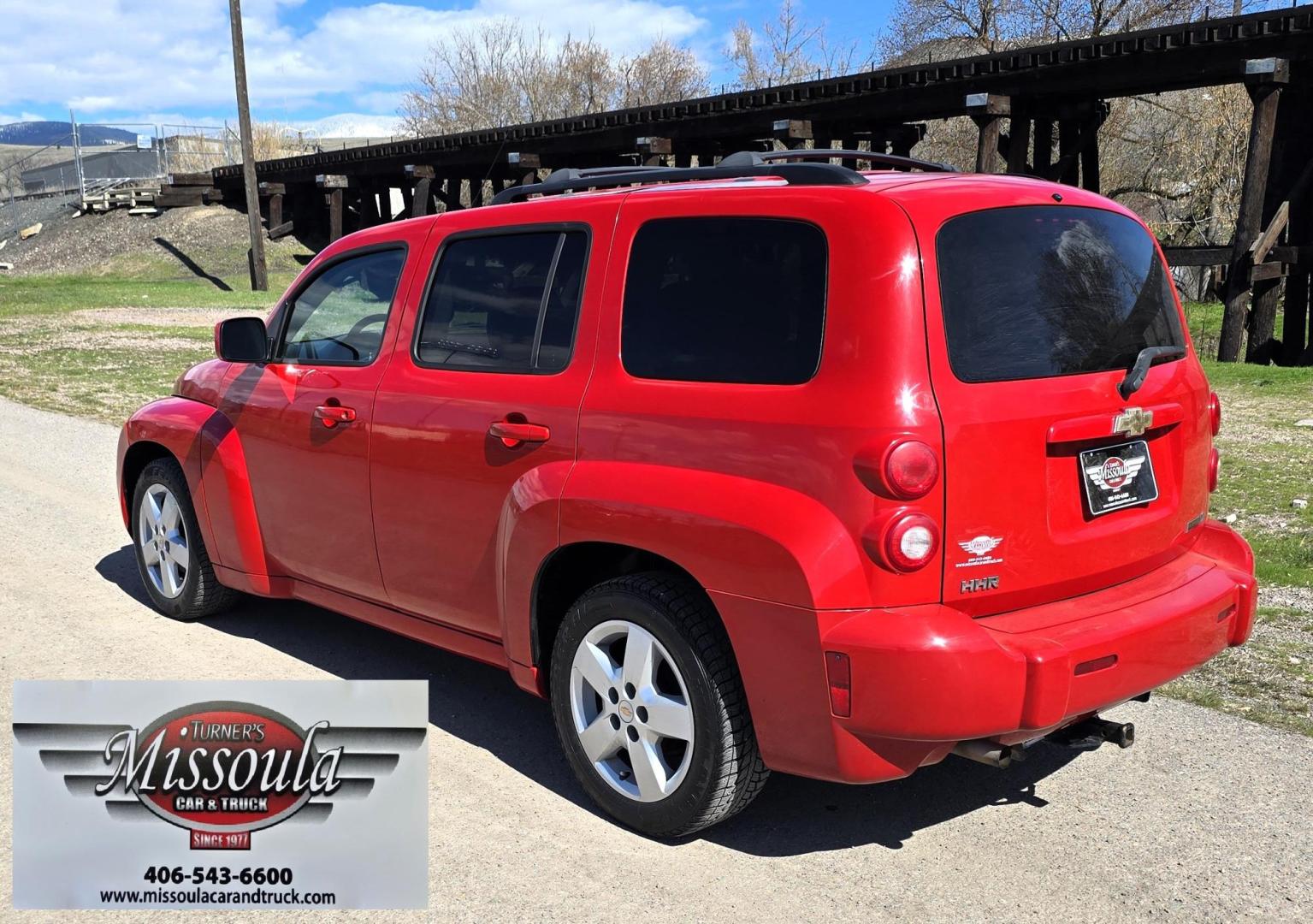 2011 Red /Black Chevrolet HHR 1LT (3GNBABFW1BS) with an 2.2L L4 DOHC 16V FFV engine, 4-Speed Automatic transmission, located at 450 N Russell, Missoula, MT, 59801, (406) 543-6600, 46.874496, -114.017433 - Beautiful HHR that Runs Amazing. FWD. 2.2L I4 Engine. Automatic Transmission. Air. Cruise. Tilt. Power Windows and Locks. Power Drivers Seat. Even has a hitch on the back fro light towing. Because of a mileage discrepancy the Title has been Branded (Not Salvage) so financing is not available fro - Photo#3