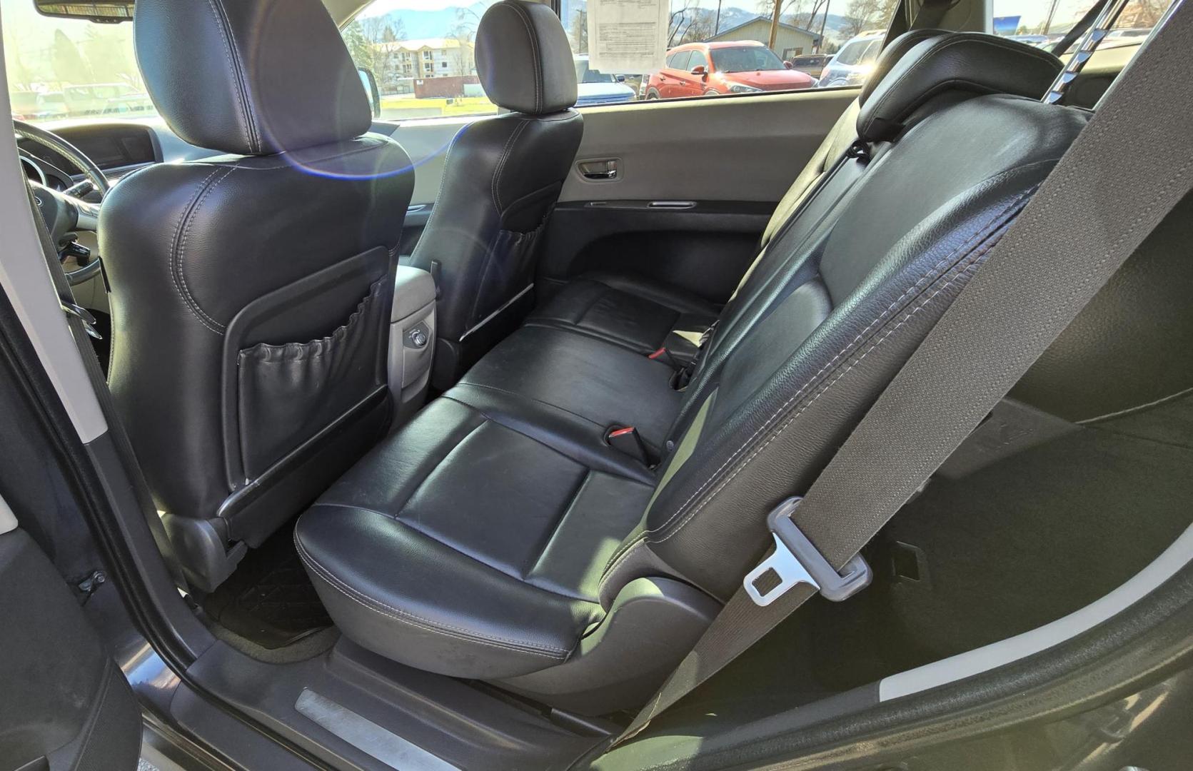 2008 Grey /Black Subaru Tribeca Limited 7-Passenger (4S4WX97D884) with an 3.6L H6 DOHC 24V engine, 5-Speed Automatic Overdrive transmission, located at 450 N Russell, Missoula, MT, 59801, (406) 543-6600, 46.874496, -114.017433 - Hard To find 6 cylinder Subaru Tribeca. Timing Chain not a Timing Belt. All Wheel Drive. Automatic Transmission. 3rd Row Seating. Power Sunroof. New Brakes, Rotors and Calipers all the way around. Heated Leather Front Seats. Power Windows and Locks. Air. Cruise. Tilt. Towing - Photo#11