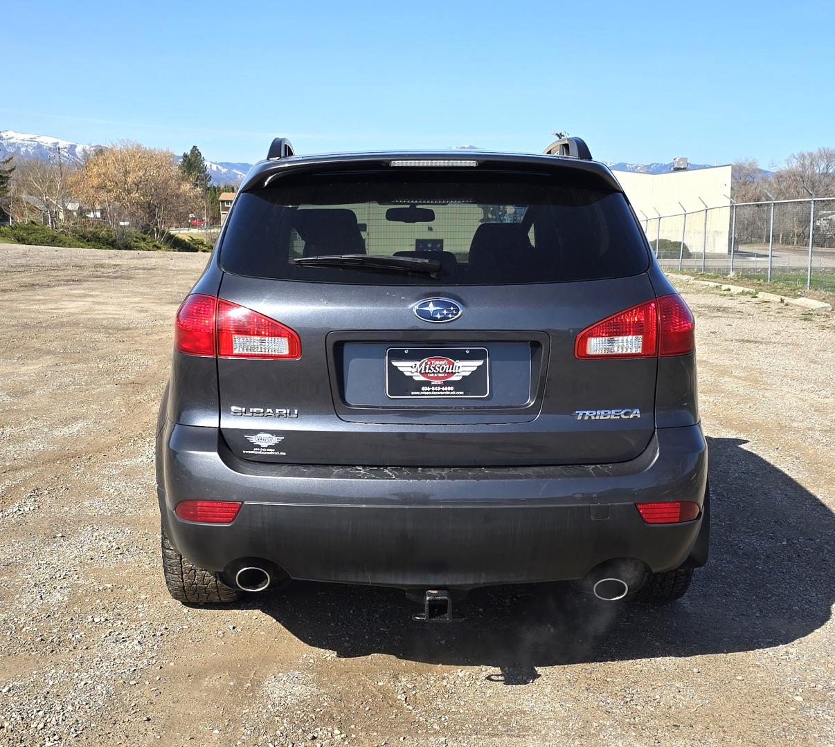 2008 Grey /Black Subaru Tribeca Limited 7-Passenger (4S4WX97D884) with an 3.6L H6 DOHC 24V engine, 5-Speed Automatic Overdrive transmission, located at 450 N Russell, Missoula, MT, 59801, (406) 543-6600, 46.874496, -114.017433 - Hard To find 6 cylinder Subaru Tribeca. Timing Chain not a Timing Belt. All Wheel Drive. Automatic Transmission. 3rd Row Seating. Power Sunroof. New Brakes, Rotors and Calipers all the way around. Heated Leather Front Seats. Power Windows and Locks. Air. Cruise. Tilt. Towing - Photo#5