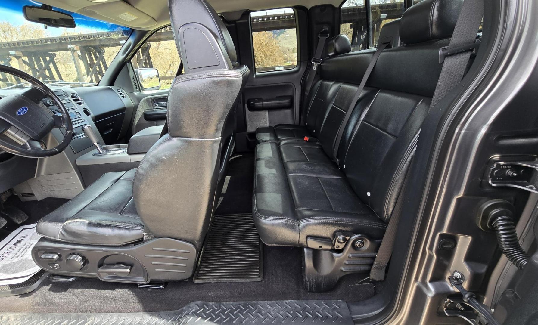 2008 Grey /Gray Ford F-150 FX4 SuperCab (1FTPX14V68F) with an 5.4L V8 SOHC 24V FFV engine, 4-Speed Automatic Overdrive transmission, located at 450 N Russell, Missoula, MT, 59801, (406) 543-6600, 46.874496, -114.017433 - 4 Wheel Drive. 5.4L V8 Engine. Automatic Transmission. Air. Cruise. Tilt. Power Windows and Locks. Very Clean. Heated Seats. AM FM XM CD Player. Towing. - Photo#9