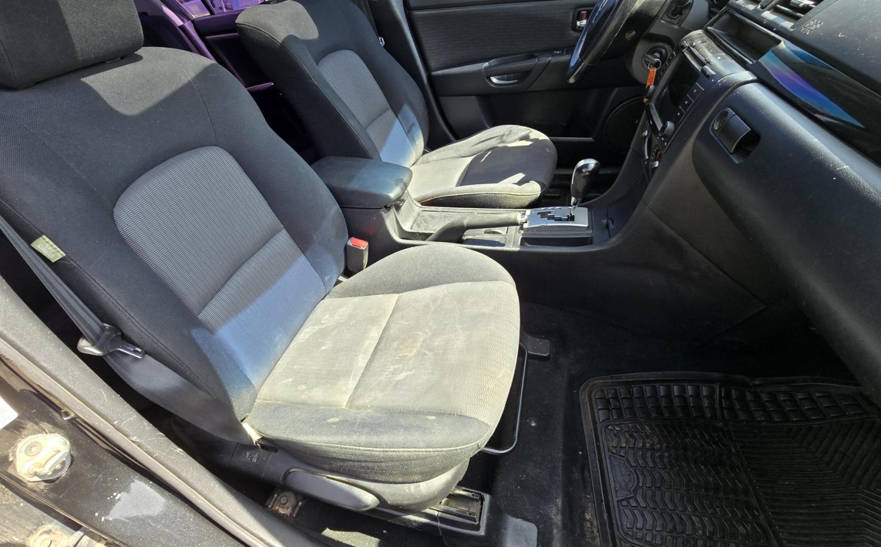 2008 Black /Black Mazda MAZDA3 i Sport 4-Door (JM1BK32FX81) with an 2.0L L4 DOHC 16V engine, Automatic transmission, located at 450 N Russell, Missoula, MT, 59801, (406) 543-6600, 46.874496, -114.017433 - Runs Great. Starts every time. 2.0L I4 Engine. Automatic Transmission. FWD. Air. Cruise. Tilt. Power Windows and Locks. AM FM XM CD Stereo with Bluetooth. Sunroof doe not open. Nice Wheels. - Photo#12