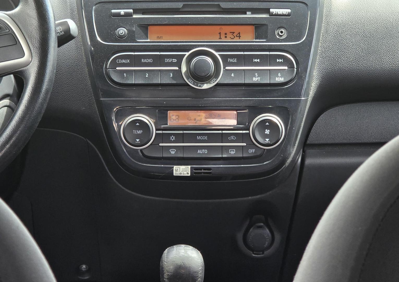 2014 White /Purple Mitsubishi Mirage ES (ML32A4HJ9EH) with an 1.2L L3 DOHC engine, 5 Speed Manual transmission, located at 450 N Russell, Missoula, MT, 59801, (406) 543-6600, 46.874496, -114.017433 - If you want to save on Gas, here is a car for you. 34 mpg City 42 mpg Highway. 1.2L I3 Engine. 5 Speed Manual Transmission. AM FM CD AUX Bluetooth. Air. Cruise. Clean Title and Carfax. - Photo#9