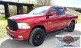 2010 Red /Gray Dodge Ram 1500 SLT Sport Quad Cab 4WD (1D7RV1GT1AS) with an 5.7L V8 OHV 16V engine, 5-Speed Automatic transmission, located at 450 N Russell, Missoula, MT, 59801, (406) 543-6600, 46.874496, -114.017433 - Beautiful Red 4WD Truck. 5.7L Hemi V8. Automatic Transmission. Air Cruise Tilt. Power Windows and Locks. Remote Start. Bluetooth Audio and Phone. Alpine Stereo System AM FM Sat CD Player with Harddrive. Navigation. Nice Aftermarket Wheels. Running Boards. Bed Liner. Has a couple small dents on passe - Photo#1