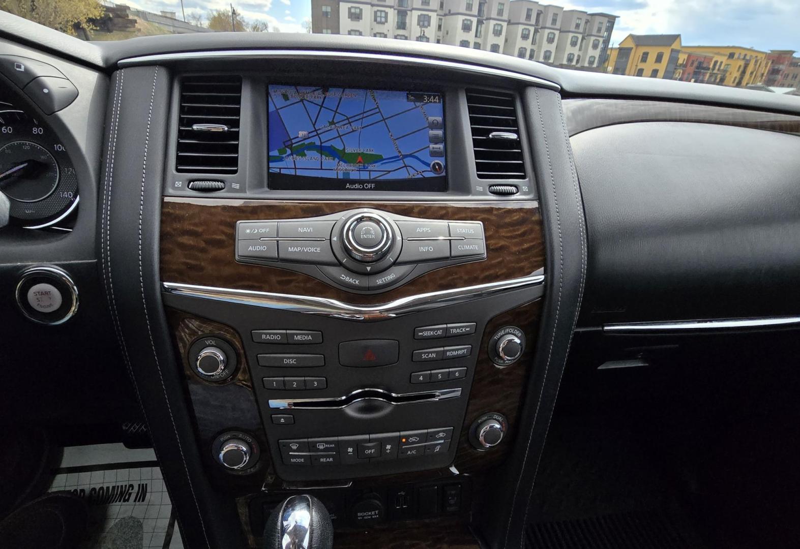 2018 Grey /Gray Nissan Armada SV AWD (JN8AY2NC6J9) with an 5.6L V8 DOHC 32V engine, 7A transmission, located at 450 N Russell, Missoula, MT, 59801, (406) 543-6600, 46.874496, -114.017433 - Luxury SUV. Rides Smooth. Powerful 5.6L V8 Engine. 3rd Row Seating Heated Power Front Seats. Front and Rear Climate Control. AM FM SAT CD. Navigation. Power Liftgate. - Photo#17