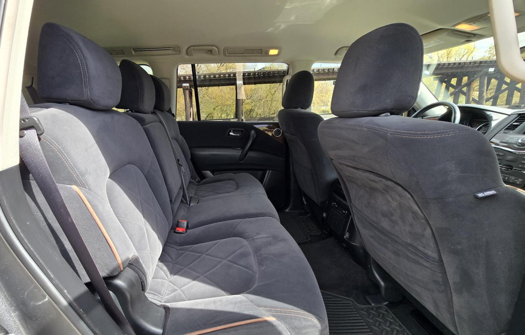 2018 Grey /Gray Nissan Armada SV AWD (JN8AY2NC6J9) with an 5.6L V8 DOHC 32V engine, 7A transmission, located at 450 N Russell, Missoula, MT, 59801, (406) 543-6600, 46.874496, -114.017433 - Luxury SUV. Rides Smooth. Powerful 5.6L V8 Engine. 3rd Row Seating Heated Power Front Seats. Front and Rear Climate Control. AM FM SAT CD. Navigation. Power Liftgate. - Photo#8
