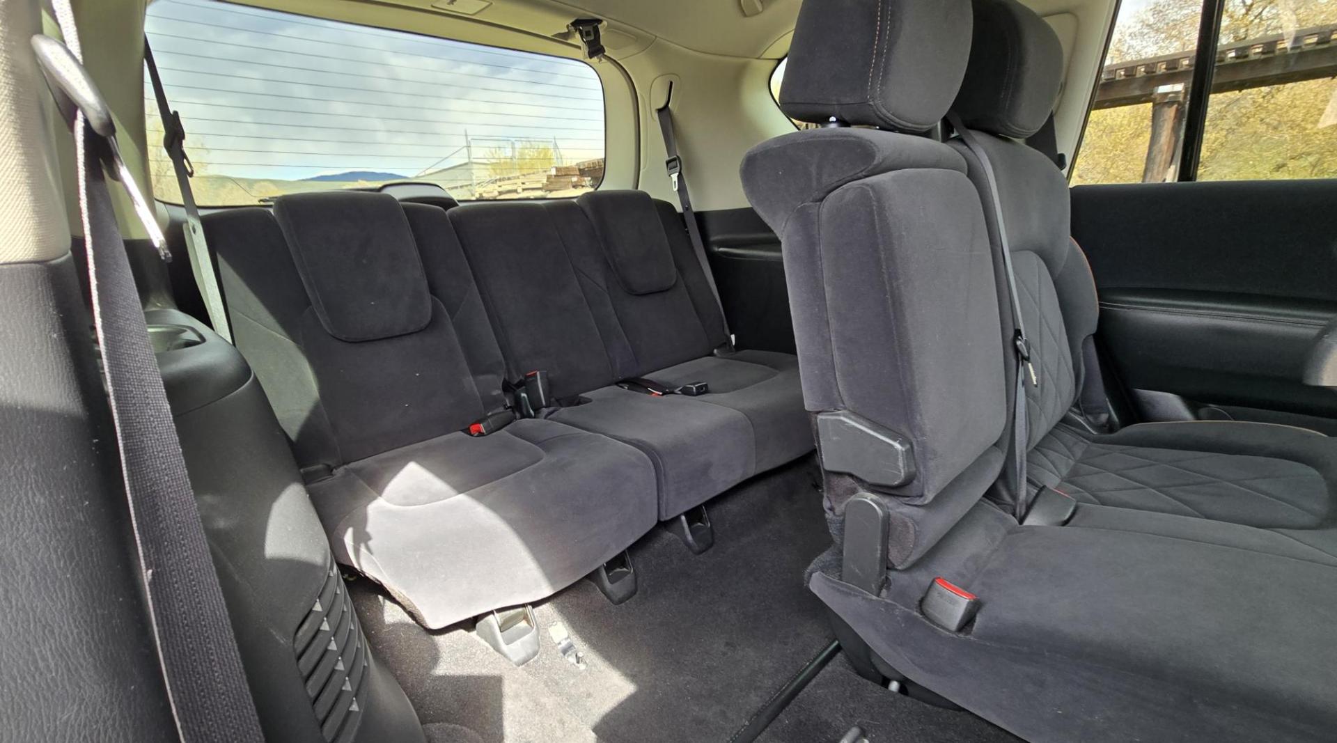 2018 Grey /Gray Nissan Armada SV AWD (JN8AY2NC6J9) with an 5.6L V8 DOHC 32V engine, 7A transmission, located at 450 N Russell, Missoula, MT, 59801, (406) 543-6600, 46.874496, -114.017433 - Luxury SUV. Rides Smooth. Powerful 5.6L V8 Engine. 3rd Row Seating Heated Power Front Seats. Front and Rear Climate Control. AM FM SAT CD. Navigation. Power Liftgate. - Photo#9