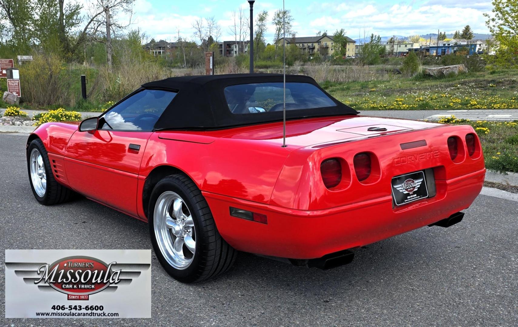 1994 Red /Black Chevrolet Corvette Convertible (1G1YY32P2R5) with an 5.7L V8 OHV 12V engine, Automatic transmission, located at 450 N Russell, Missoula, MT, 59801, (406) 543-6600, 46.874496, -114.017433 - Here is your chance to buy an American Sports Car at an affordable price. Corvette Convertible. 5.7L V8 Engine. Automatic Transmission. Air. Cruise. Tilt. Power Windows and Locks. Runs and drives great. Because of the age, financing is not available though our finance companies. - Photo#3