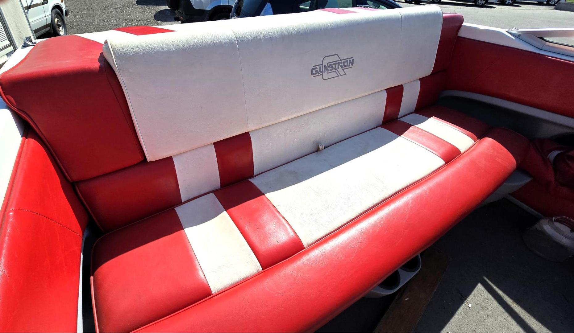 1992 Red /Red Glastron G1700 G1700 with an MerCruiser 4.3L V6 engine, located at 450 N Russell, Missoula, MT, 59801, (406) 543-6600, 46.874496, -114.017433 - You will be hard pressed to find another used Boat in this Condition. Pristine. Paint is near perfect. Upholstery is Excellent. Boat has been stored under two covers. Motor is a 4.3L V6 MerCruiser that runs well. EZ Load Trailer is also in great condition. Financing is Not Available through our - Photo#12