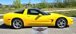 2003 Yellow /Black Chevrolet Corvette Coupe (1G1YY22G935) with an 5.7L V8 OHV 16V engine, 6 Speed Manual transmission, located at 450 N Russell, Missoula, MT, 59801, (406) 543-6600, 46.874496, -114.017433 - You read that right. Only 1,862 Miles. Barn Find in MINT Condition. Removable Glass Top. 6 Speed Manual Transmission. 5.7L V8 Engine. Leather Interior. Original buyer put a dash mat on when he bought it new to protect it, so the dash is perfect. Air. Cruise. Tilt. Power Windows and Locks. Power Memo - Photo#4