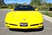 2003 Yellow /Black Chevrolet Corvette Coupe (1G1YY22G935) with an 5.7L V8 OHV 16V engine, 6 Speed Manual transmission, located at 450 N Russell, Missoula, MT, 59801, (406) 543-6600, 46.874496, -114.017433 - You read that right. Only 1,862 Miles. Barn Find in MINT Condition. Removable Glass Top. 6 Speed Manual Transmission. 5.7L V8 Engine. Leather Interior. Original buyer put a dash mat on when he bought it new to protect it, so the dash is perfect. Air. Cruise. Tilt. Power Windows and Locks. Power Memo - Photo#8