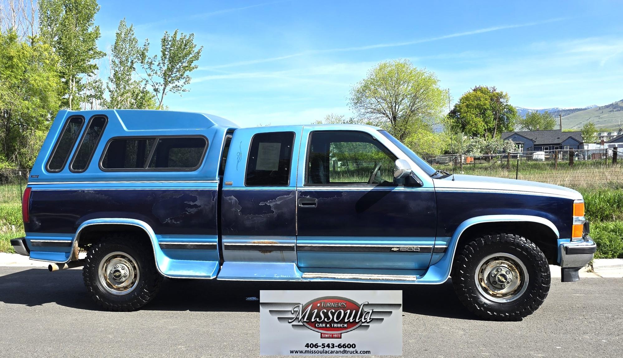 photo of 1994 Chevrolet C/K 1500 Ext. Cab 6.5-ft. Bed 4WD with Topper