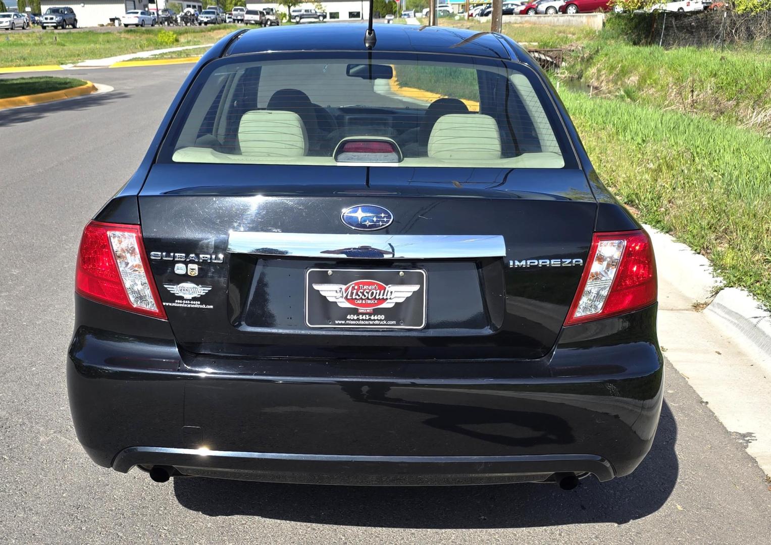 2008 Black /Black Subaru Impreza 2.5i (JF1GE61628G) with an 2.5L H4 SOHC 16V engine, 5 Speed Manual transmission, located at 450 N Russell, Missoula, MT, 59801, (406) 543-6600, 46.874496, -114.017433 - 2.5L H4 Engine. 5 Speed Manual Transmission. Air. Cruise. Tilt. Power Windows and Locks. Tires are like new. - Photo#5