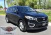 2017 Black /Black Kia Sorento LX AWD (5XYPGDA30HG) with an 2.4L L4 DOHC 16V engine, 6A transmission, located at 450 N Russell, Missoula, MT, 59801, (406) 543-6600, 46.874496, -114.017433 - One Owner with a Clean Car Fax. Very Clean. All Wheel Drive. 2.4L I4 Engine. 6 Speed Automatic Transmission. Heated Seats. Air. Cruise. Tilt. Bluetooth Phone and Audio. Android Auto and Apple Air Play. AM FM CD Player. Backup Camera. High Miles but runs like new. Because of the miles, Financing - Photo#1