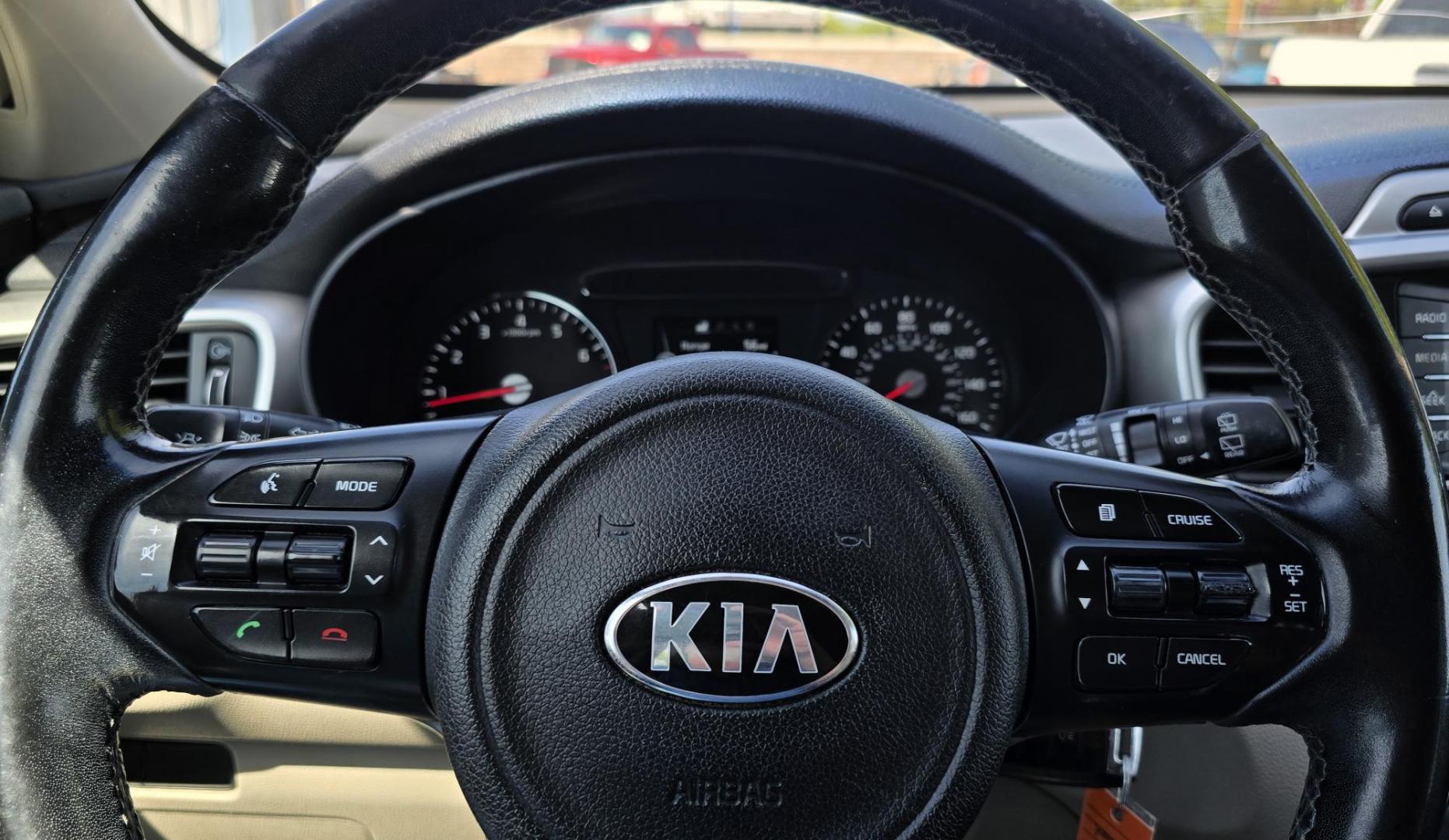 2017 Black /Black Kia Sorento LX AWD (5XYPGDA30HG) with an 2.4L L4 DOHC 16V engine, 6A transmission, located at 450 N Russell, Missoula, MT, 59801, (406) 543-6600, 46.874496, -114.017433 - One Owner with a Clean Car Fax. Very Clean. All Wheel Drive. 2.4L I4 Engine. 6 Speed Automatic Transmission. Heated Seats. Air. Cruise. Tilt. Bluetooth Phone and Audio. Android Auto and Apple Air Play. AM FM CD Player. Backup Camera. High Miles but runs like new. Because of the miles, Financing - Photo#6
