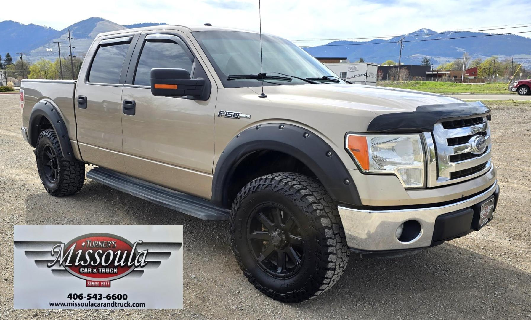 2011 Gold /Tan Ford F-150 FX4 SuperCrew 5.5-ft. Bed 4WD (1FTFW1EF6BK) with an 5.0L V8 engine, 4-Speed Automatic transmission, located at 450 N Russell, Missoula, MT, 59801, (406) 543-6600, 46.874496, -114.017433 - Mechanic's Special. Very Good physical condition. Runs pretty well but does have a miss. Mechanic says it has a bad valve which means pulling the head. I don't want to spend the money so you have a chance to own a really nice truck for less. 4WD works great. Air Blows Cold. Power Windows and locks. - Photo#3