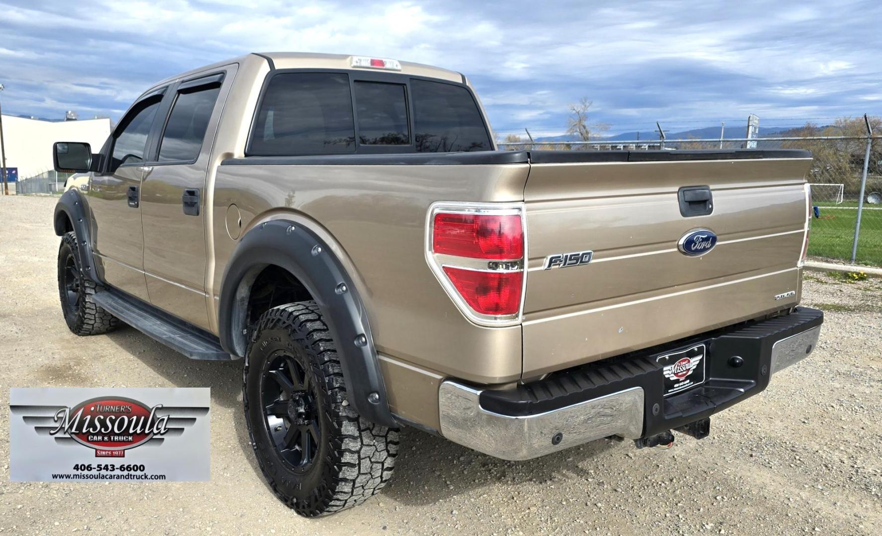 2011 Gold /Tan Ford F-150 FX4 SuperCrew 5.5-ft. Bed 4WD (1FTFW1EF6BK) with an 5.0L V8 engine, 4-Speed Automatic transmission, located at 450 N Russell, Missoula, MT, 59801, (406) 543-6600, 46.874496, -114.017433 - Mechanic's Special. Very Good physical condition. Runs pretty well but does have a miss. Mechanic says it has a bad valve which means pulling the head. I don't want to spend the money so you have a chance to own a really nice truck for less. 4WD works great. Air Blows Cold. Power Windows and locks. - Photo#5