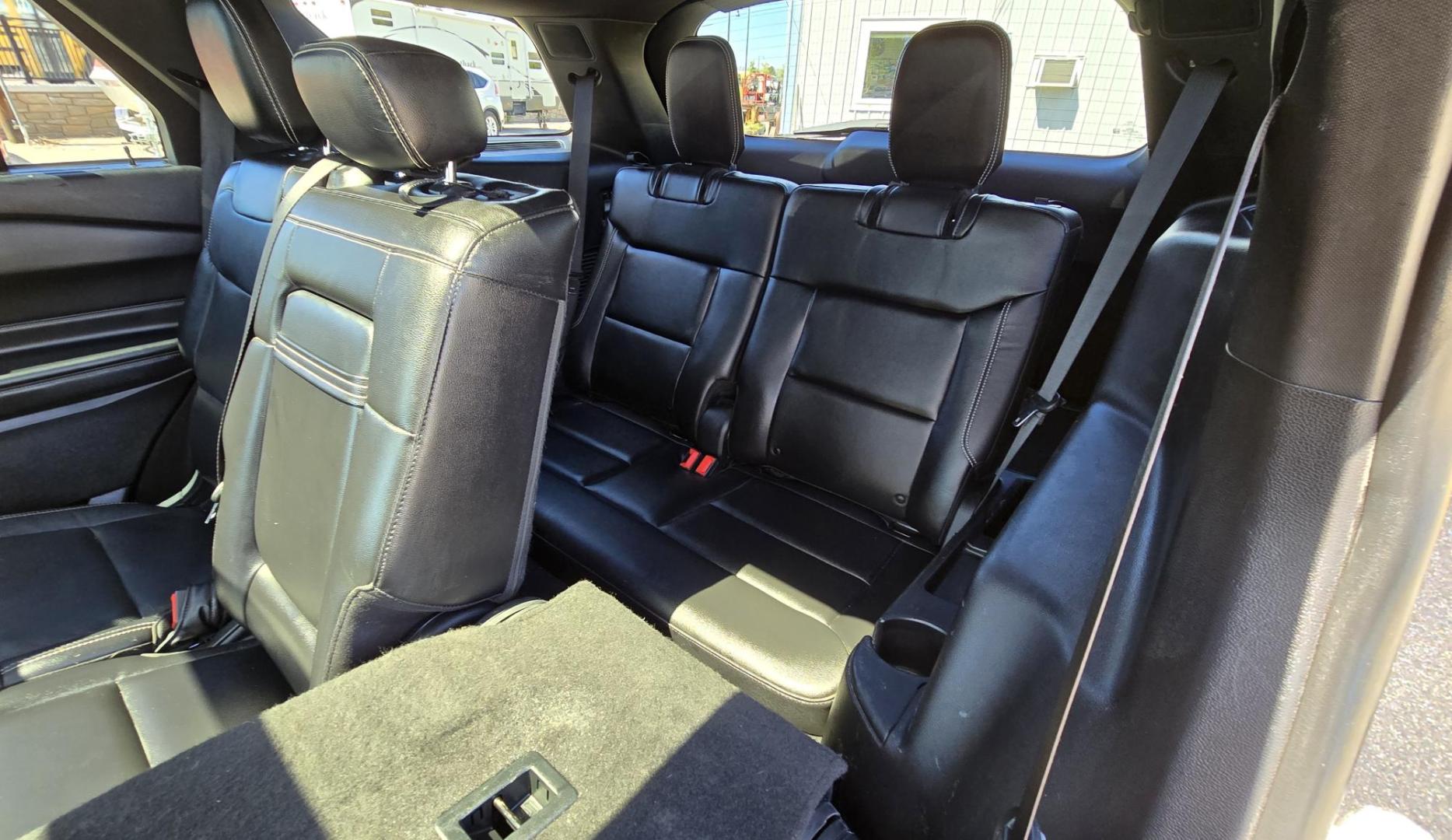 2020 Grey /Black Ford Explorer ST AWD (1FM5K8GC9LG) with an 3.3L V6 DOHC 24V engine, 10A transmission, located at 450 N Russell, Missoula, MT, 59801, (406) 543-6600, 46.874496, -114.017433 - Inspector Gadget would love this SUV. Tons of bells and whistles. 3.0L V6 Engine. 10 Speed Automatic Transmission. AWD. Navigation with Verbal Command. 360 degree camera. Front Heated and Cooled Seats. Middle Seated Seats. Panoramic Sunroof. Ford Co-Pilot Assist which has collision avoidance, Adapti - Photo#18