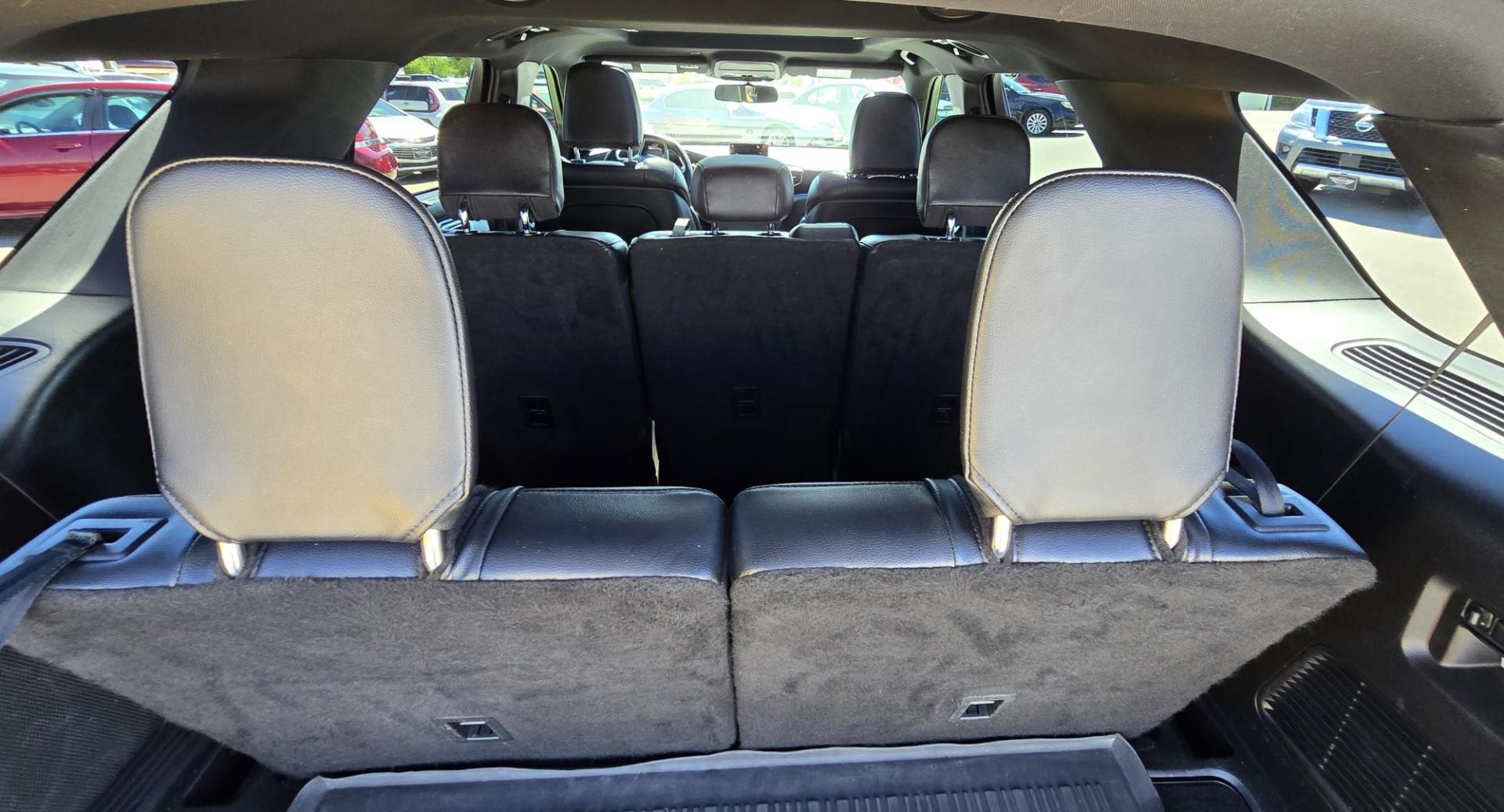 2020 Grey /Black Ford Explorer ST AWD (1FM5K8GC9LG) with an 3.3L V6 DOHC 24V engine, 10A transmission, located at 450 N Russell, Missoula, MT, 59801, (406) 543-6600, 46.874496, -114.017433 - Inspector Gadget would love this SUV. Tons of bells and whistles. 3.0L V6 Engine. 10 Speed Automatic Transmission. AWD. Navigation with Verbal Command. 360 degree camera. Front Heated and Cooled Seats. Middle Seated Seats. Panoramic Sunroof. Ford Co-Pilot Assist which has collision avoidance, Adapti - Photo#20