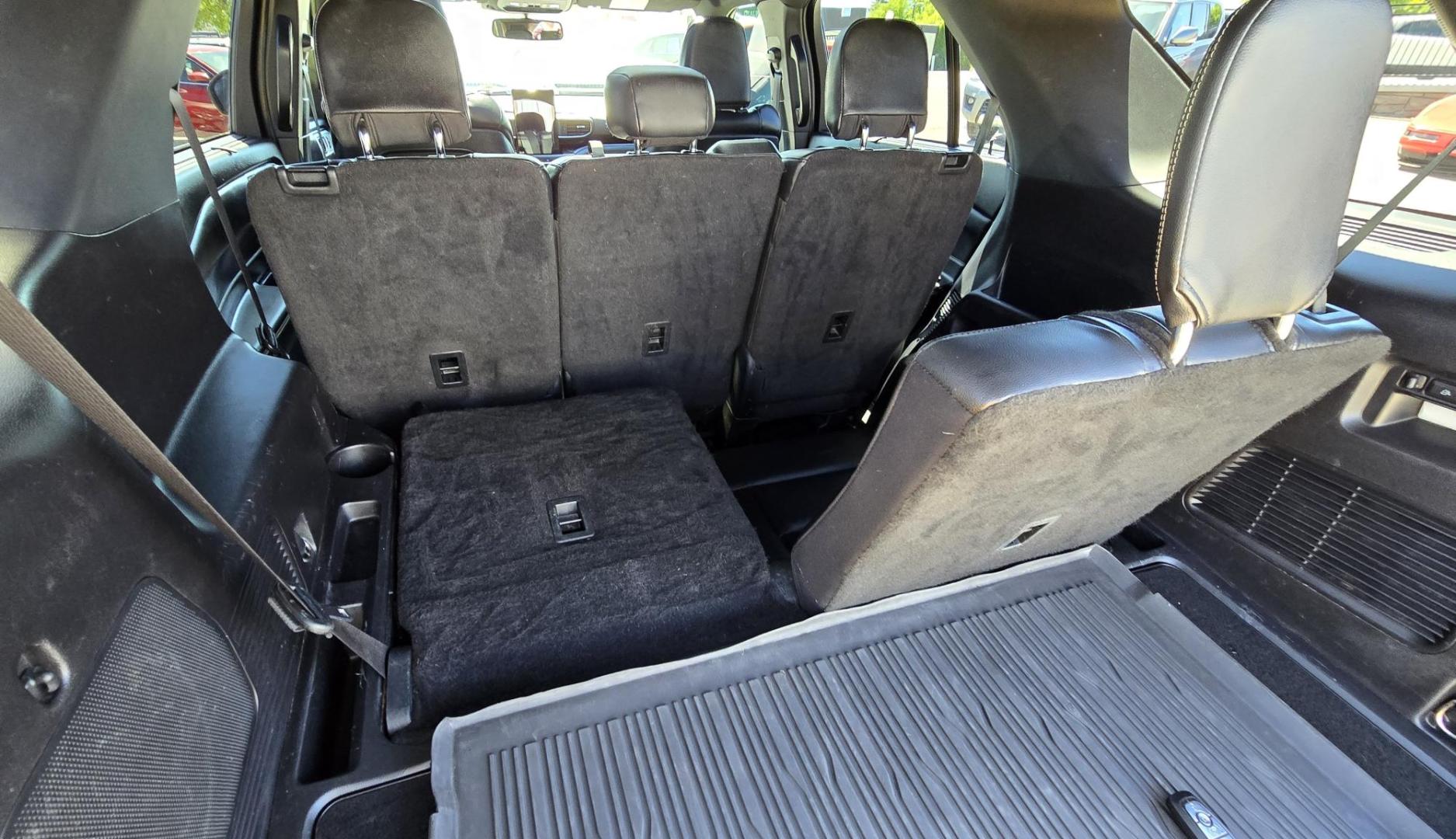 2020 Grey /Black Ford Explorer ST AWD (1FM5K8GC9LG) with an 3.3L V6 DOHC 24V engine, 10A transmission, located at 450 N Russell, Missoula, MT, 59801, (406) 543-6600, 46.874496, -114.017433 - Inspector Gadget would love this SUV. Tons of bells and whistles. 3.0L V6 Engine. 10 Speed Automatic Transmission. AWD. Navigation with Verbal Command. 360 degree camera. Front Heated and Cooled Seats. Middle Seated Seats. Panoramic Sunroof. Ford Co-Pilot Assist which has collision avoidance, Adapti - Photo#21