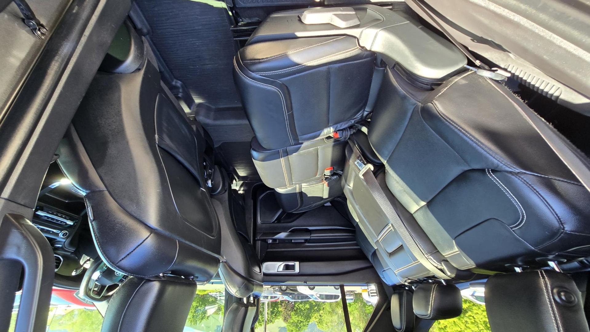 2020 Grey /Black Ford Explorer ST AWD (1FM5K8GC9LG) with an 3.3L V6 DOHC 24V engine, 10A transmission, located at 450 N Russell, Missoula, MT, 59801, (406) 543-6600, 46.874496, -114.017433 - Inspector Gadget would love this SUV. Tons of bells and whistles. 3.0L V6 Engine. 10 Speed Automatic Transmission. AWD. Navigation with Verbal Command. 360 degree camera. Front Heated and Cooled Seats. Middle Seated Seats. Panoramic Sunroof. Ford Co-Pilot Assist which has collision avoidance, Adapti - Photo#22