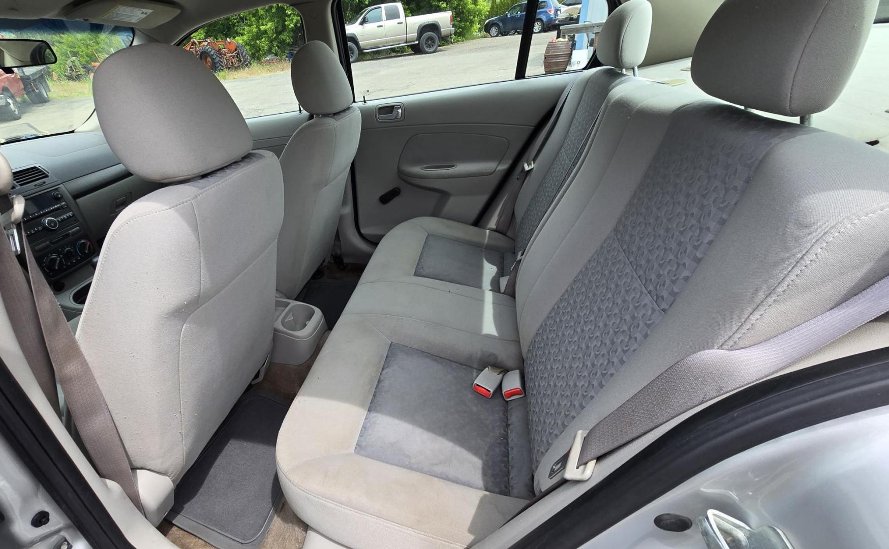 2007 Silver /Gray Chevrolet Cobalt LS Sedan (1G1AK55F577) with an 2.2L L4 DOHC 16V engine, Automatic transmission, located at 450 N Russell, Missoula, MT, 59801, (406) 543-6600, 46.874496, -114.017433 - Great Running Economy Sedan at a reasonable price. 2.2L I4 Engine. Automatic Transmission. Air Conditioning. Tilt Steering. Like New Toyo Tires. Does have a dent in the right front. Has a Branded Title because of a Mileage Discrepancy. - Photo#13
