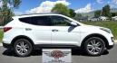 2013 White /Gray Hyundai Santa Fe Sport 2.0 AWD (5XYZUDLAXDG) with an 2.0L L4 DOHC 16V engine, 6-Speed Automatic transmission, located at 450 N Russell, Missoula, MT, 59801, (406) 543-6600, 46.874496, -114.017433 - Clean AWD SUV. 2.0L I4 Engine. Air. Cruise. Tilt. Bluetooth Audio and Phone. Power Drivers Seat. Heated Front Seats. - Photo#0