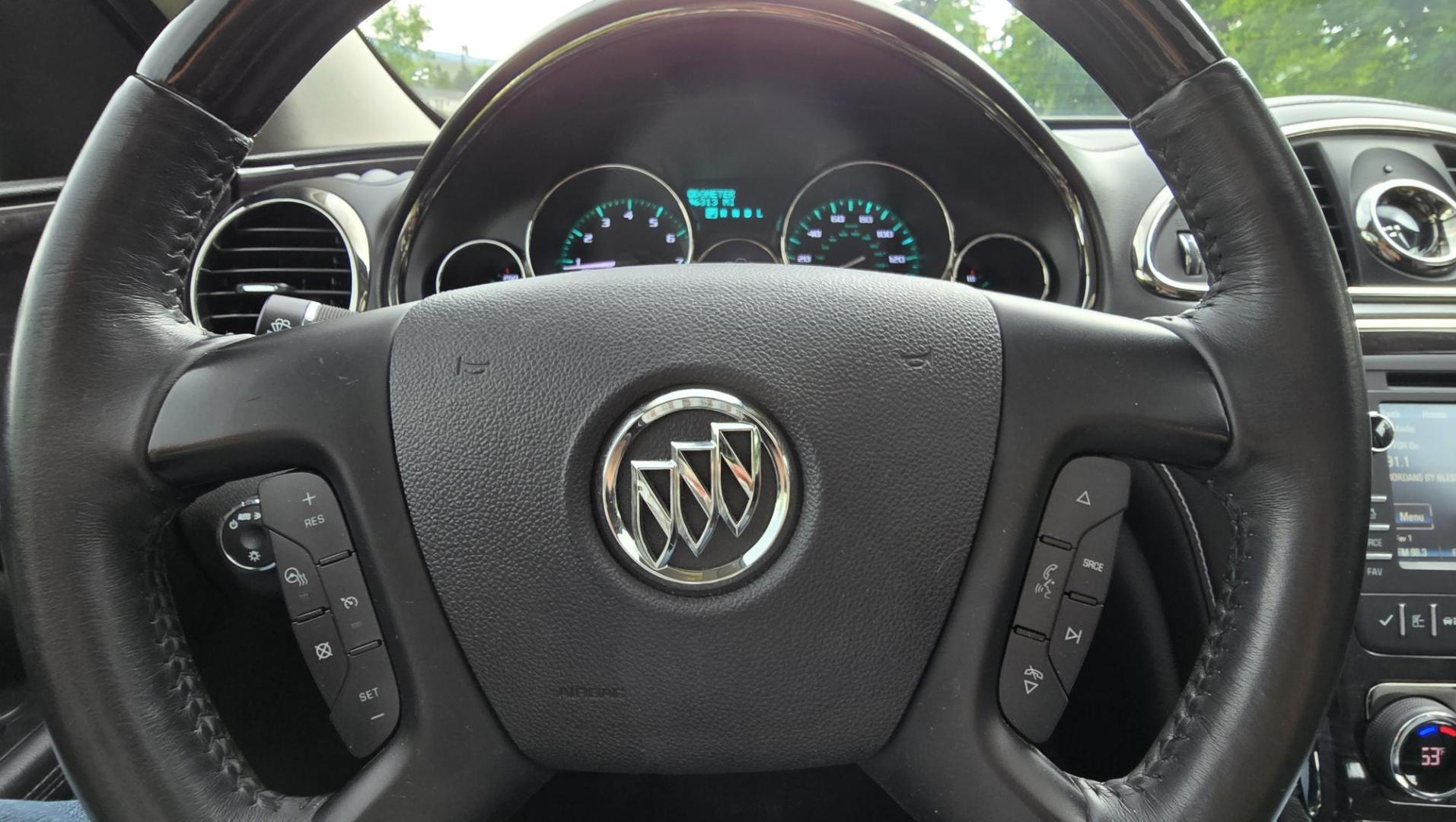 2016 Red /Black Buick Enclave Leather AWD (5GAKVBKD2GJ) with an 3.6L V6 DOHC 24V engine, 6-Speed Automatic Overdrive transmission, located at 450 N Russell, Missoula, MT, 59801, (406) 543-6600, 46.874496, -114.017433 - Beautiful Local Consignment. AWD SUV. Zippy 3.6L V6 Engine. 6 Speed Automatic Transmission. 3rd Row Seating. Two Sunroofs. Leather Seats. Power Front Seats. Heated Seats. Touch Screen. Blueooth Audio and Phone. AM FM SAT CD Player. Backup Camera. Air. Cruise. Tilt. Michelin Tires. Remote Start. - Photo#16