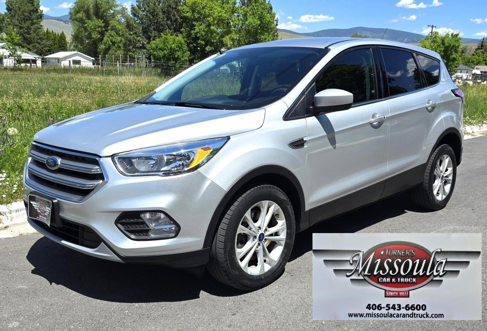 2017 Silver /Black Ford Escape SE 4WD (1FMCU9G91HU) with an 2.0L L4 DOHC 16V engine, 6A transmission, located at 450 N Russell, Missoula, MT, 59801, (406) 543-6600, 46.874496, -114.017433 - Hard to Find Good Economy AWD with only 70k Miles. 2.0L I4 Engine. Automatic Transmission. Air. Cruise. Tilt. Backup Camera. Bluetooth Audio and Phone. Power Drivers Seat. Like New All-Season Radials. - Photo#8