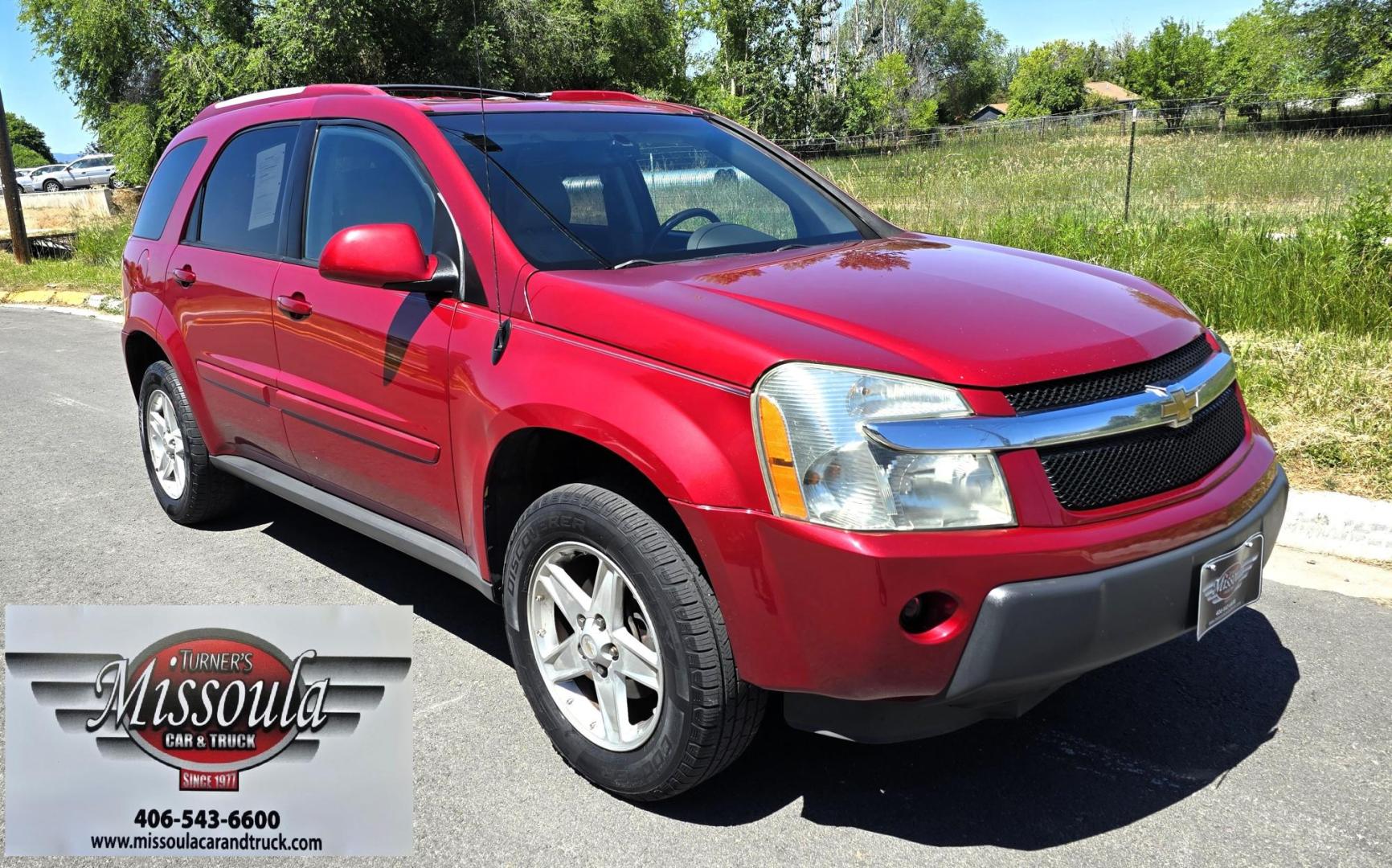2006 Red /Tan Chevrolet Equinox LT AWD (2CNDL73F366) with an 3.4L V6 OHV 12V engine, 5-Speed Automatic transmission, located at 450 N Russell, Missoula, MT, 59801, (406) 543-6600, 46.874496, -114.017433 - Hard to a find Clean AWD SUV for this price.3.4L V6 Engine. Automatic Transmission. Power Sunroof. Power Windows and Locks. Power Drivers Seat. Air. Cruise. Tilt. Touchscreen Stereo with Bluetooth. We Finance through local Credit Unions. We do NOT offer In House (Buy Here Pay Here) Financing. - Photo#2