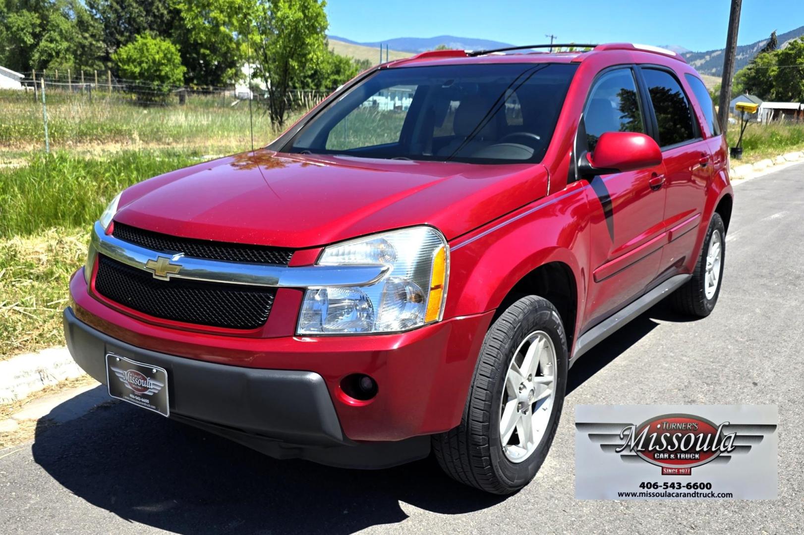 2006 Red /Tan Chevrolet Equinox LT AWD (2CNDL73F366) with an 3.4L V6 OHV 12V engine, 5-Speed Automatic transmission, located at 450 N Russell, Missoula, MT, 59801, (406) 543-6600, 46.874496, -114.017433 - Hard to a find Clean AWD SUV for this price.3.4L V6 Engine. Automatic Transmission. Power Sunroof. Power Windows and Locks. Power Drivers Seat. Air. Cruise. Tilt. Touchscreen Stereo with Bluetooth. We Finance through local Credit Unions. We do NOT offer In House (Buy Here Pay Here) Financing. - Photo#6