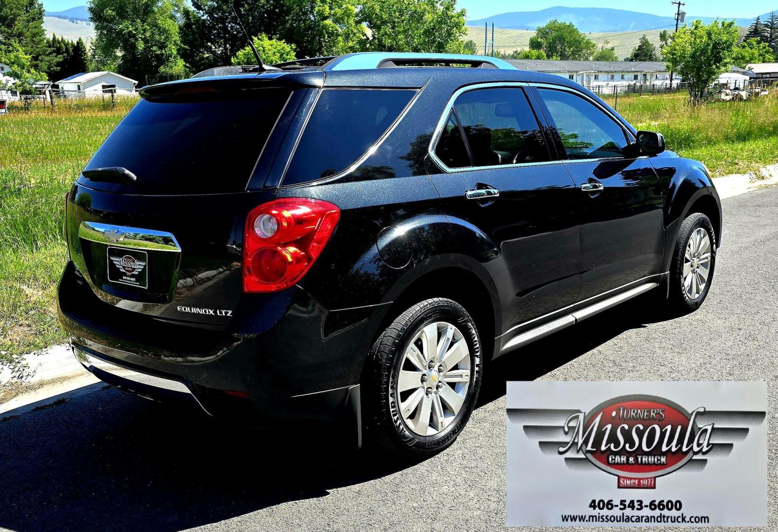 2011 Black /Gray Chevrolet Equinox LTZ AWD (2CNFLGECXB6) with an 2.4L L4 DOHC 16V engine, 6-Speed Automatic transmission, located at 450 N Russell, Missoula, MT, 59801, (406) 543-6600, 46.874496, -114.017433 - AWD SUV. 2.4L I4 Engine. Automatic Transmission. Power Sunroof. Heated Seats. Memory Front Seats,Power Drivers Seat. Air. Cruise. Tilt. Power Windows and Locks. AM FM XM CD Player. Pioneer Sound. Power Lift Gate. We Finance through local Credit Unions. We do NOT offer In House (Buy Here Pay Here) - Photo#3