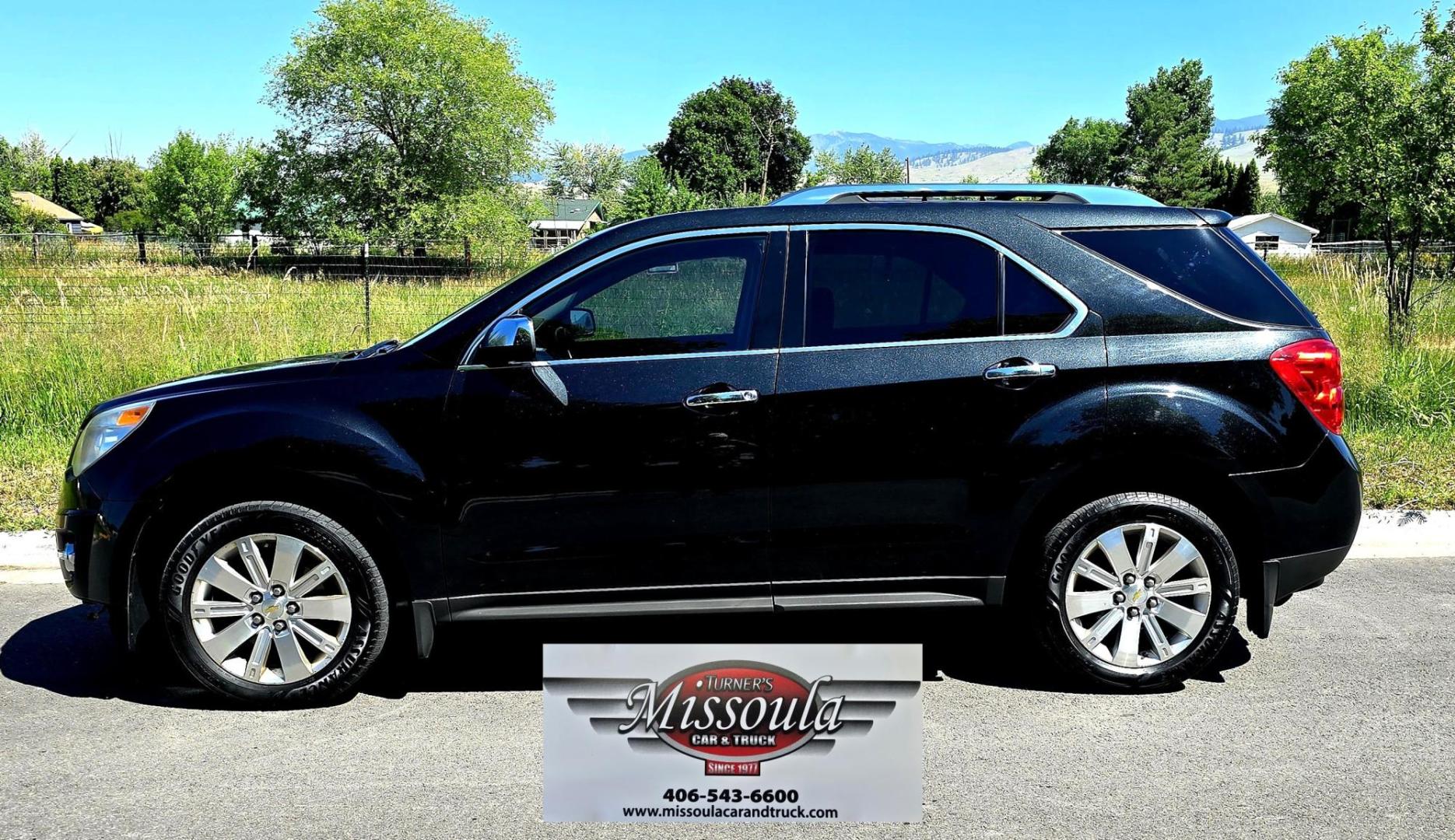 2011 Black /Gray Chevrolet Equinox LTZ AWD (2CNFLGECXB6) with an 2.4L L4 DOHC 16V engine, 6-Speed Automatic transmission, located at 450 N Russell, Missoula, MT, 59801, (406) 543-6600, 46.874496, -114.017433 - AWD SUV. 2.4L I4 Engine. Automatic Transmission. Power Sunroof. Heated Seats. Memory Front Seats,Power Drivers Seat. Air. Cruise. Tilt. Power Windows and Locks. AM FM XM CD Player. Pioneer Sound. Power Lift Gate. We Finance through local Credit Unions. We do NOT offer In House (Buy Here Pay Here) - Photo#5