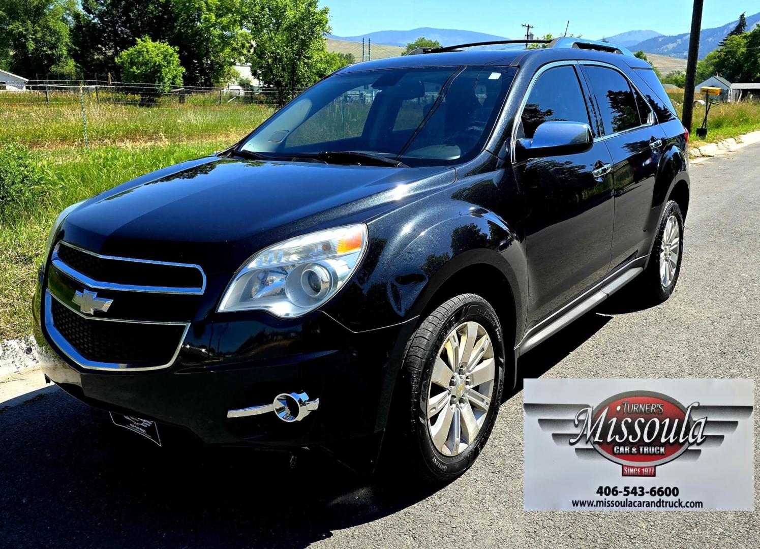 2011 Black /Gray Chevrolet Equinox LTZ AWD (2CNFLGECXB6) with an 2.4L L4 DOHC 16V engine, 6-Speed Automatic transmission, located at 450 N Russell, Missoula, MT, 59801, (406) 543-6600, 46.874496, -114.017433 - AWD SUV. 2.4L I4 Engine. Automatic Transmission. Power Sunroof. Heated Seats. Memory Front Seats,Power Drivers Seat. Air. Cruise. Tilt. Power Windows and Locks. AM FM XM CD Player. Pioneer Sound. Power Lift Gate. We Finance through local Credit Unions. We do NOT offer In House (Buy Here Pay Here) - Photo#6