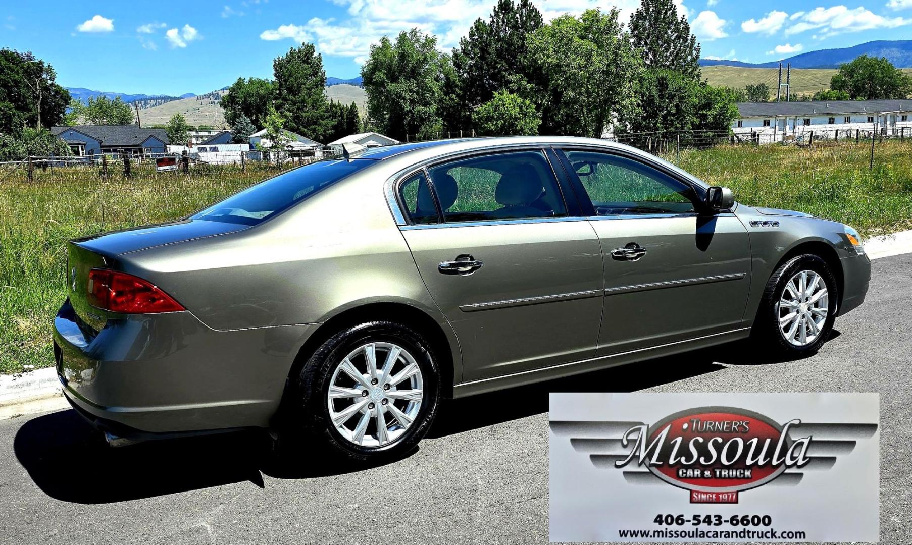 2011 Brown /White Buick Lucerne CX (1G4HA5EM4BU) with an 3.9L V6 OHV 12V engine, 4-Speed Automatic transmission, located at 450 N Russell, Missoula, MT, 59801, (406) 543-6600, 46.874496, -114.017433 - Photo#3