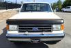 1989 White /Black Ford F-150 Reg. Cab Long Bed 4WD (1FTEF14Y0KP) with an 4.9L L6 OHV 12V engine, 4-Speed Automatic Overdrive transmission, located at 450 N Russell, Missoula, MT, 59801, (406) 543-6600, 46.874496, -114.017433 - Photo#3
